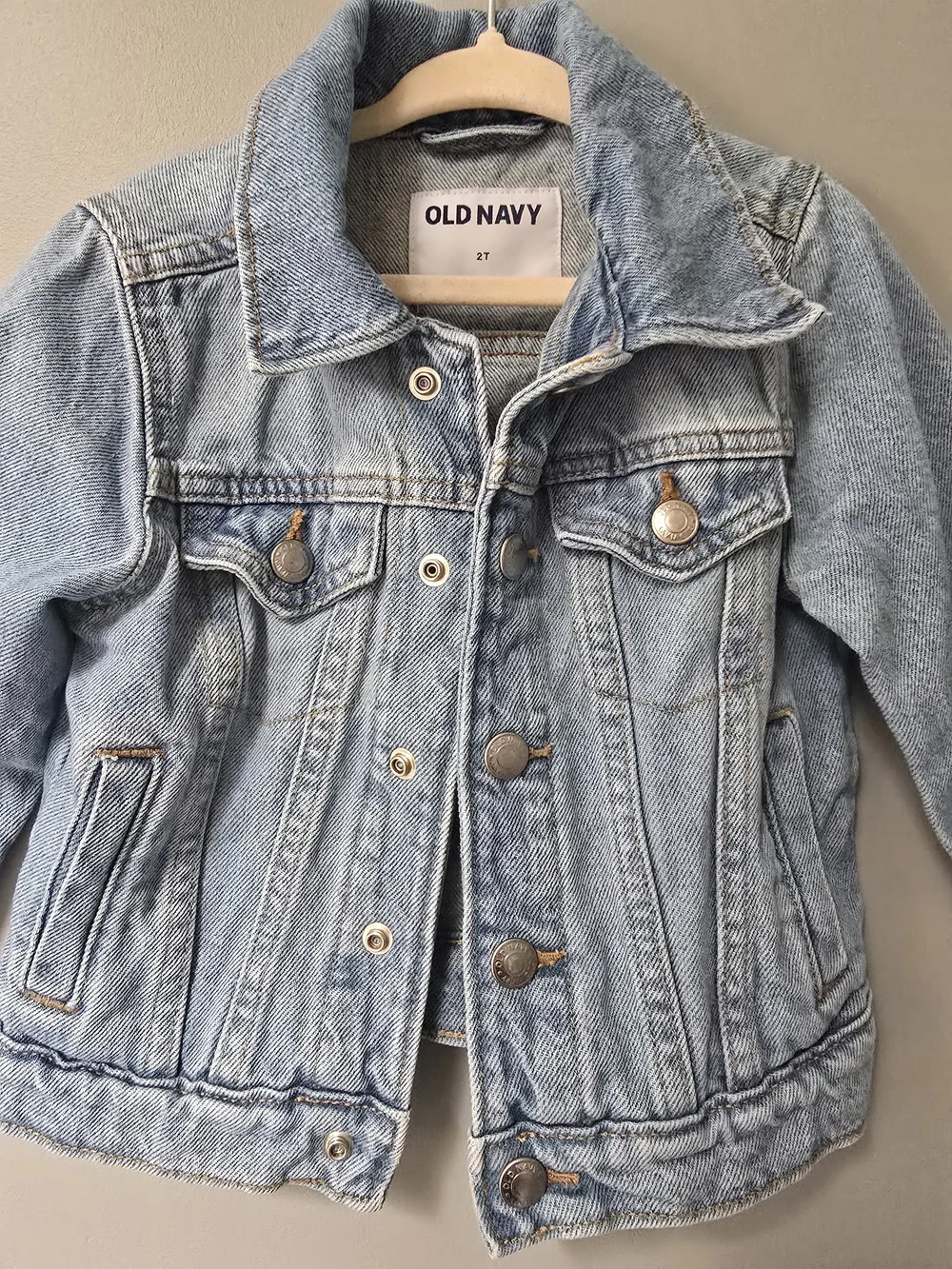 Old Navy Light Blue Denim Jacket 2T